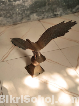 Brass Bird Showpiece